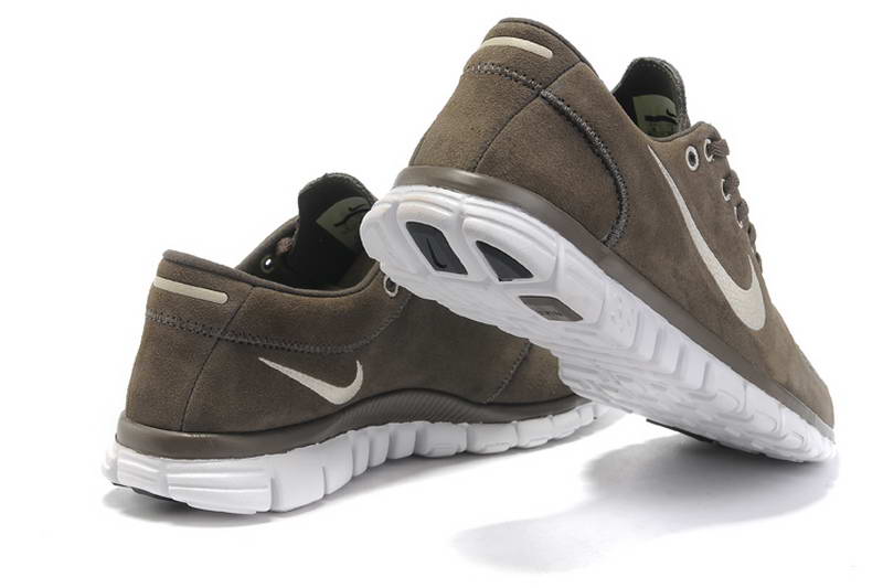 Nike Free 3.0 Fur Women Shoes Brown White (1)